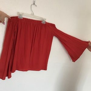 Lulus off shoulder top